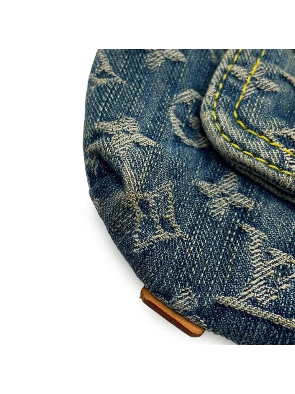 Louis Vuitton Shoulder Bag Monogram Denim GM 2-Way